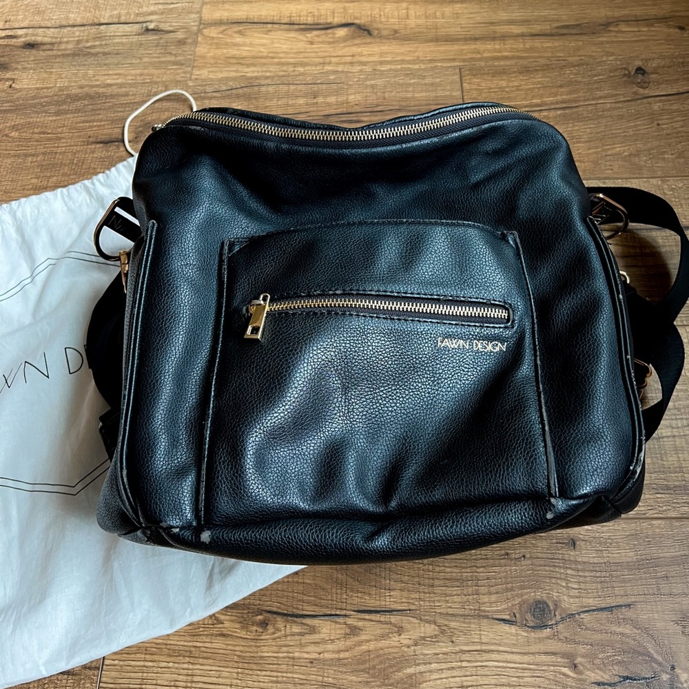 Fawn design diaper bag original size